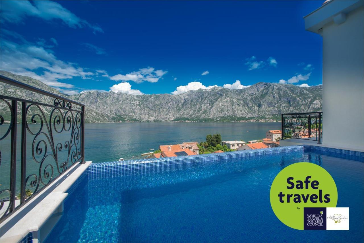 Stoliva Residence With Infinity Pool Kotor Kültér fotó