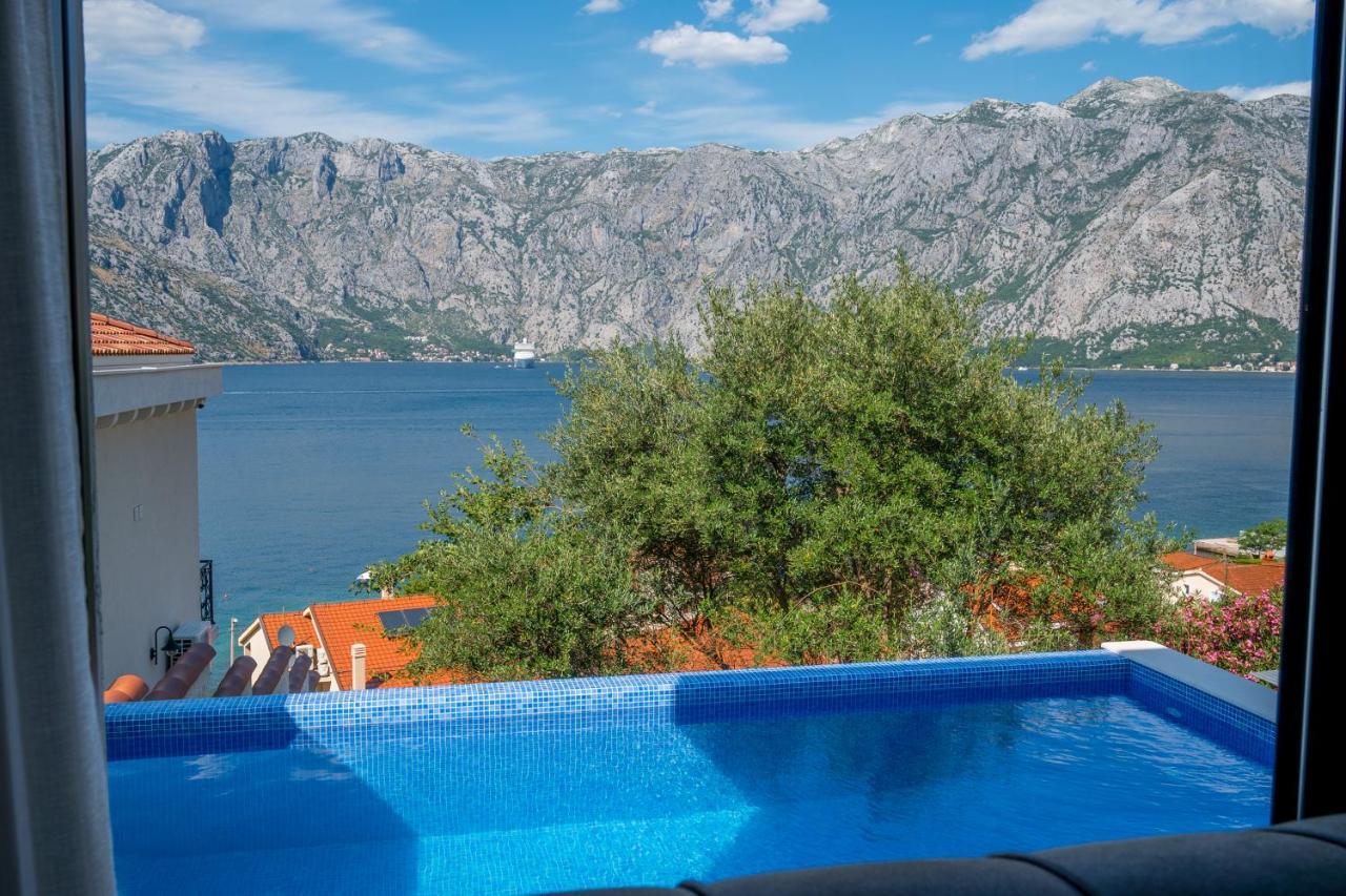 Stoliva Residence With Infinity Pool Kotor Kültér fotó